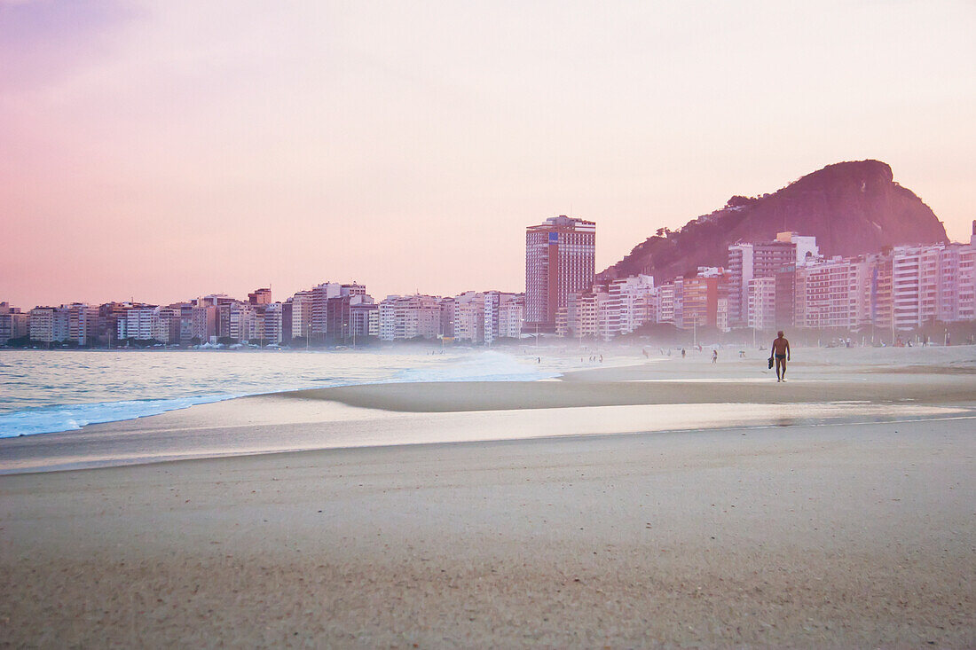 'Brazil, Copacabana Beach, Rio De Janeiro'