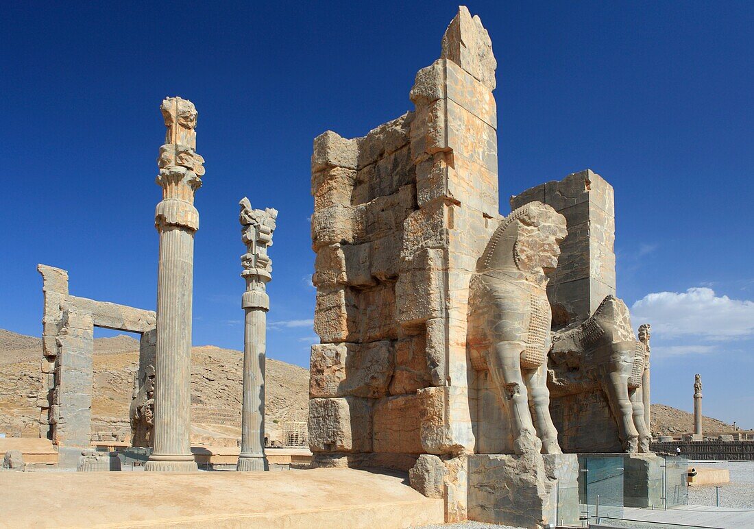 The Xerxes Gate, aka Gate of All Nations, Persepolis, Iran