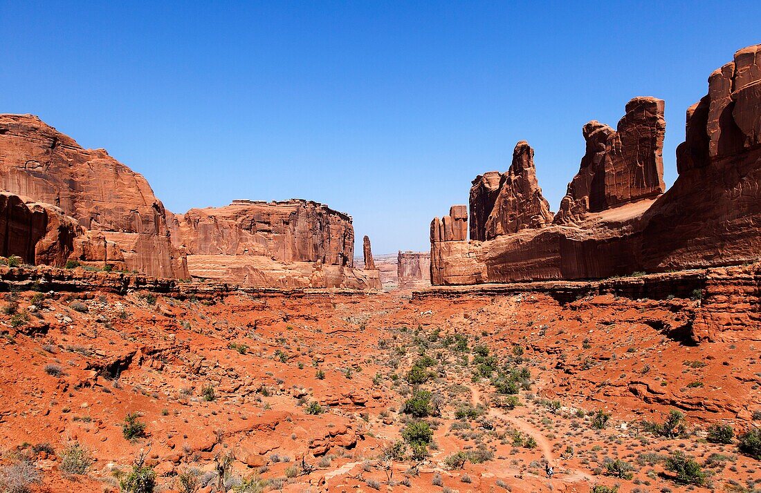 Park Avenue, Arches NP, Utah, USA