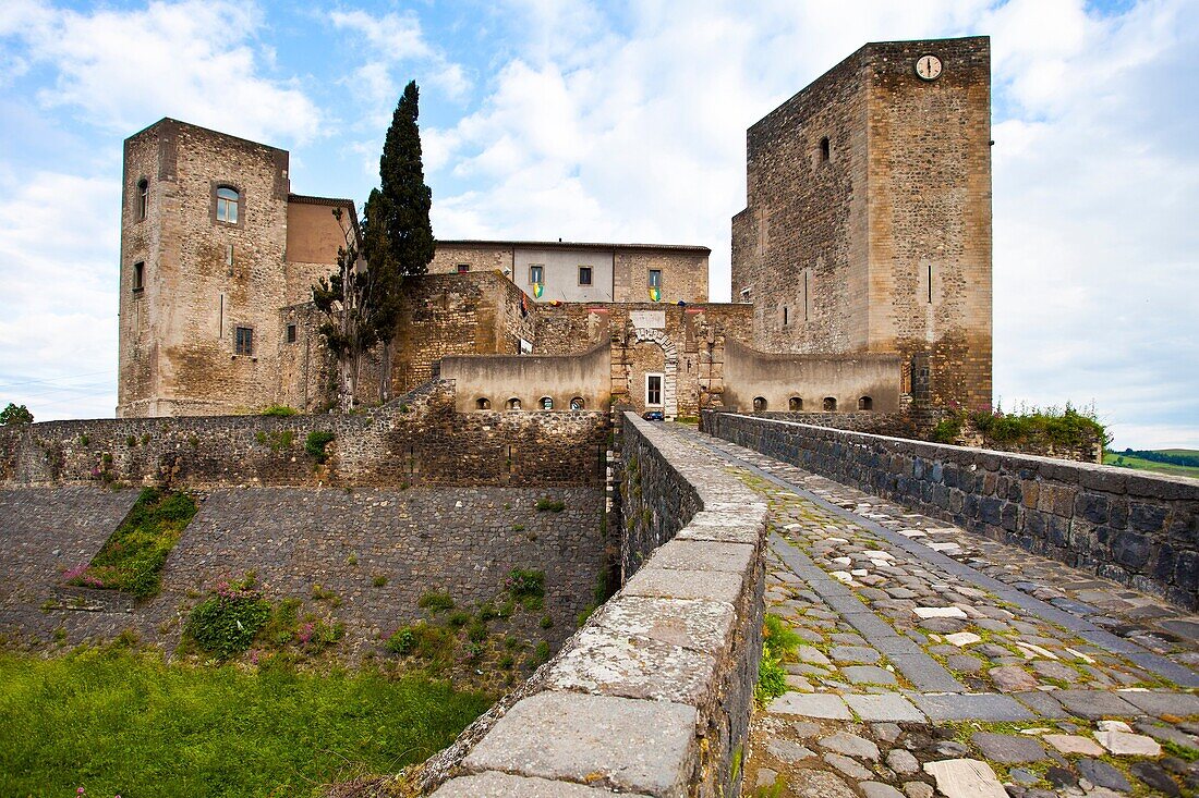 Italy, Basilicata, Melfi, castle.