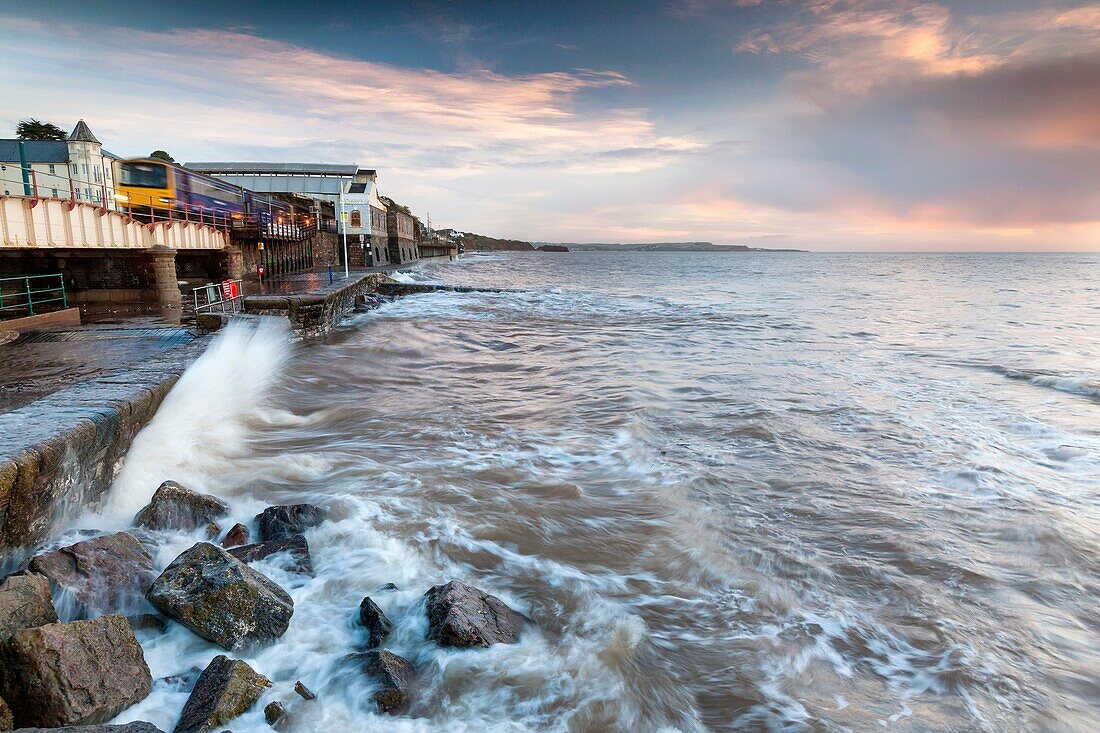 Dawlish seafront, Devon, England, United Kingdom, Europe