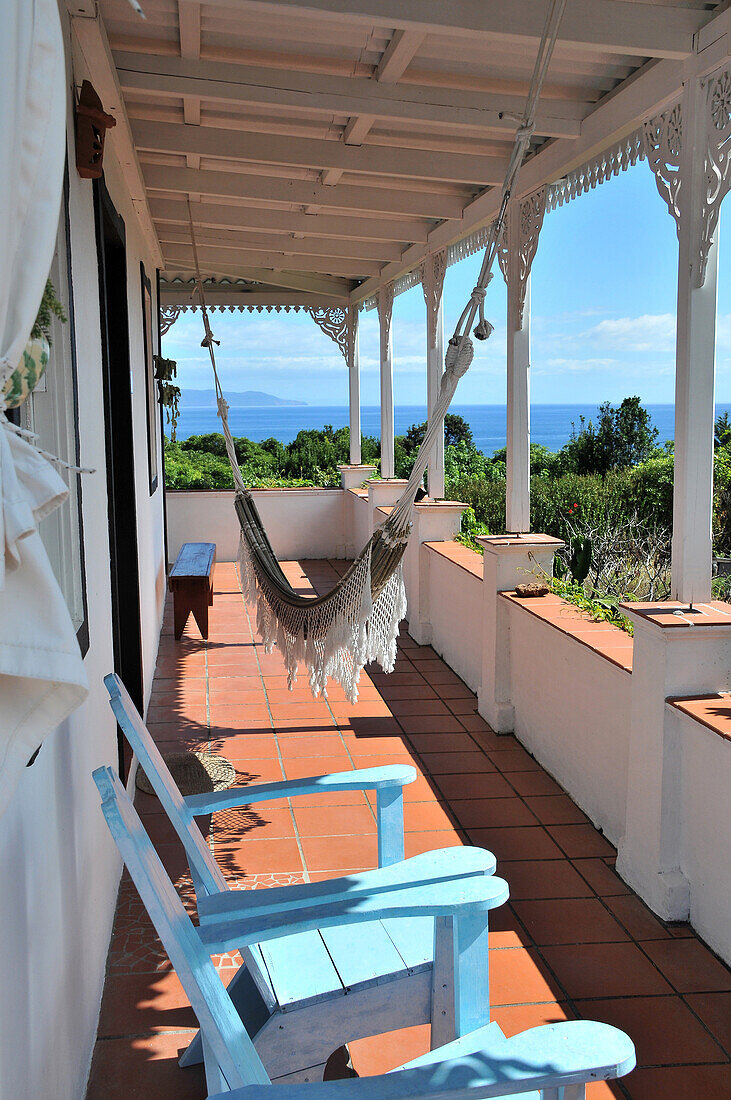 Gästehaus, L´Escale de l´Atlantique bei Piedade an der Ostküste, Insel Pico, Azoren, Portugal