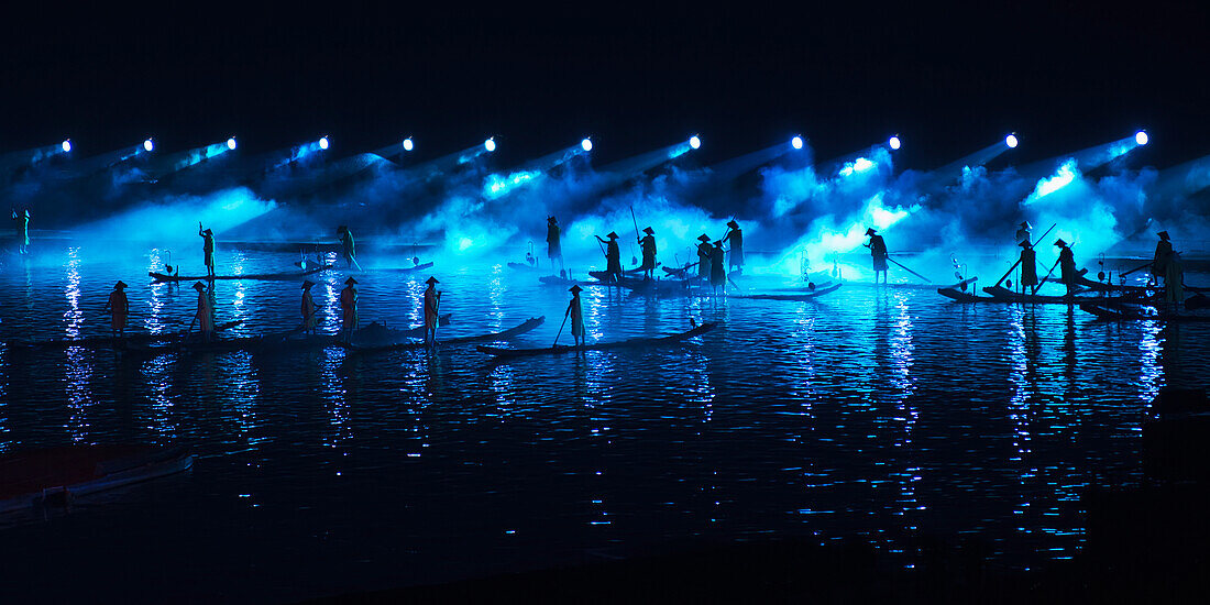 Impressions Light Show on the Li River, Yangshuo, Guangxi, China