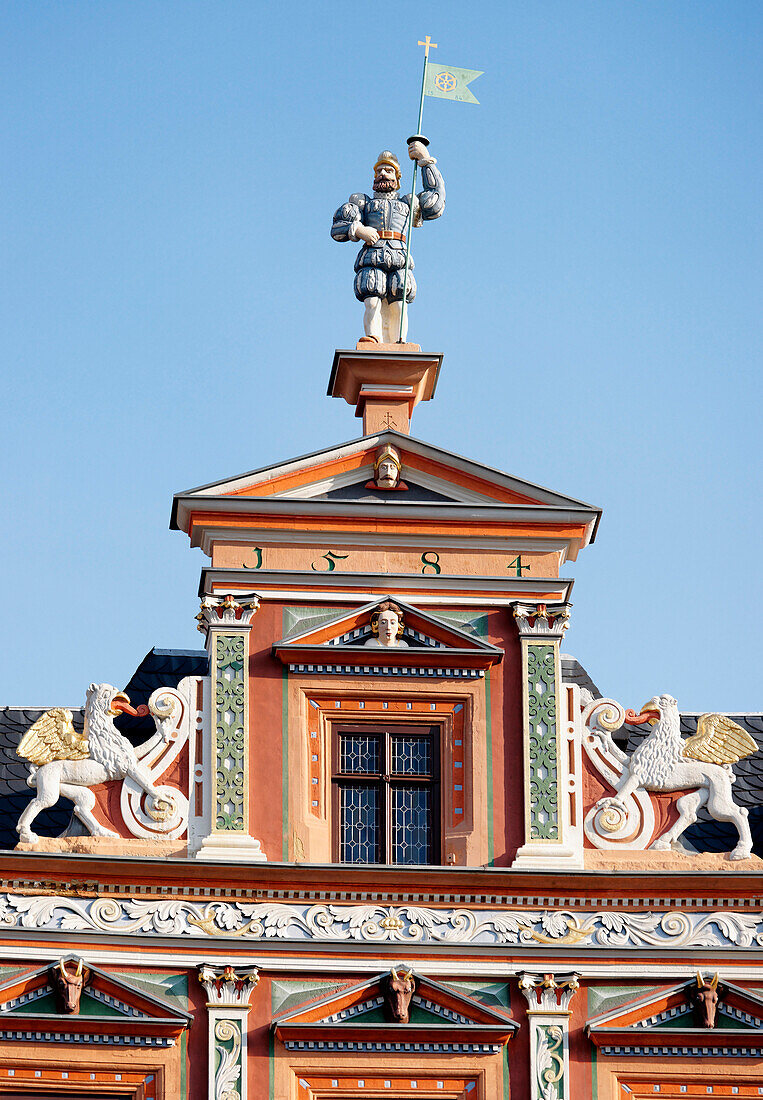 Haus zum Breiten Herd, Fish Market, Erfurt, Thuringia, Germany