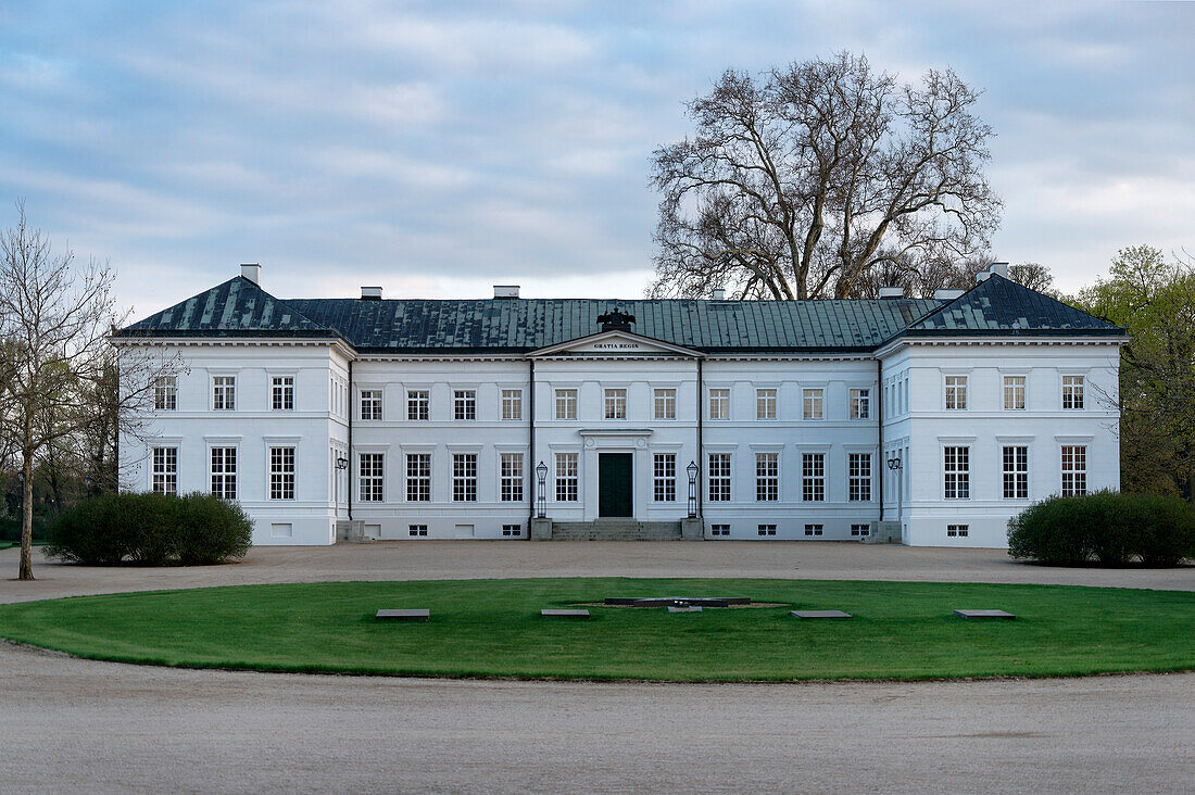 Neuhardenberg castle, Maerkisch-Oderland, Brandenburg, Germany