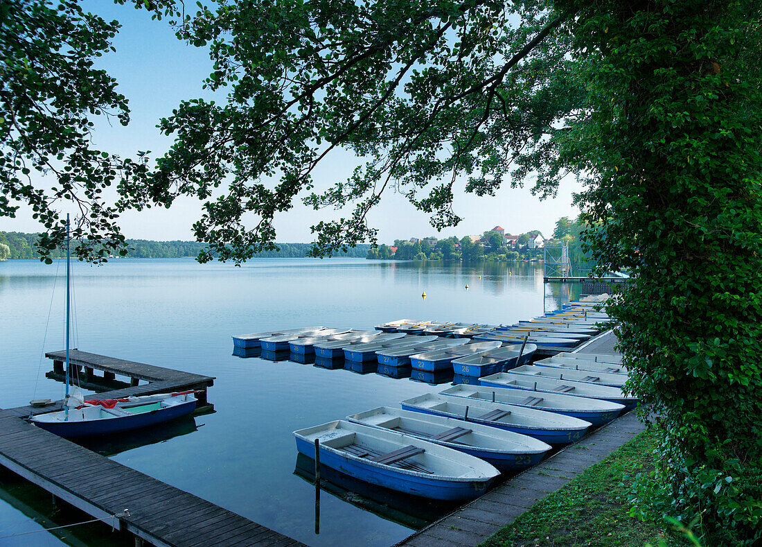 Straussee, Strausberg, Brandenburg, Deutschland