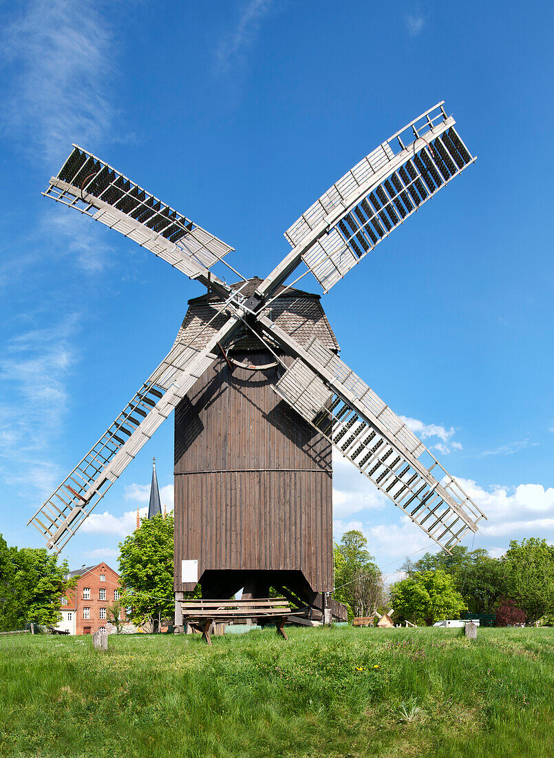 Windmill in Werder an der Havel, Land Brandenburg, Germany