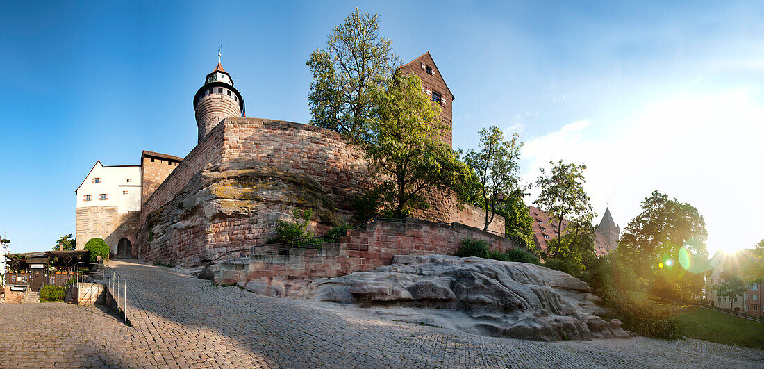 Imperial Castle, Nuremberg, Middle Franconia, Bavaria, Germany