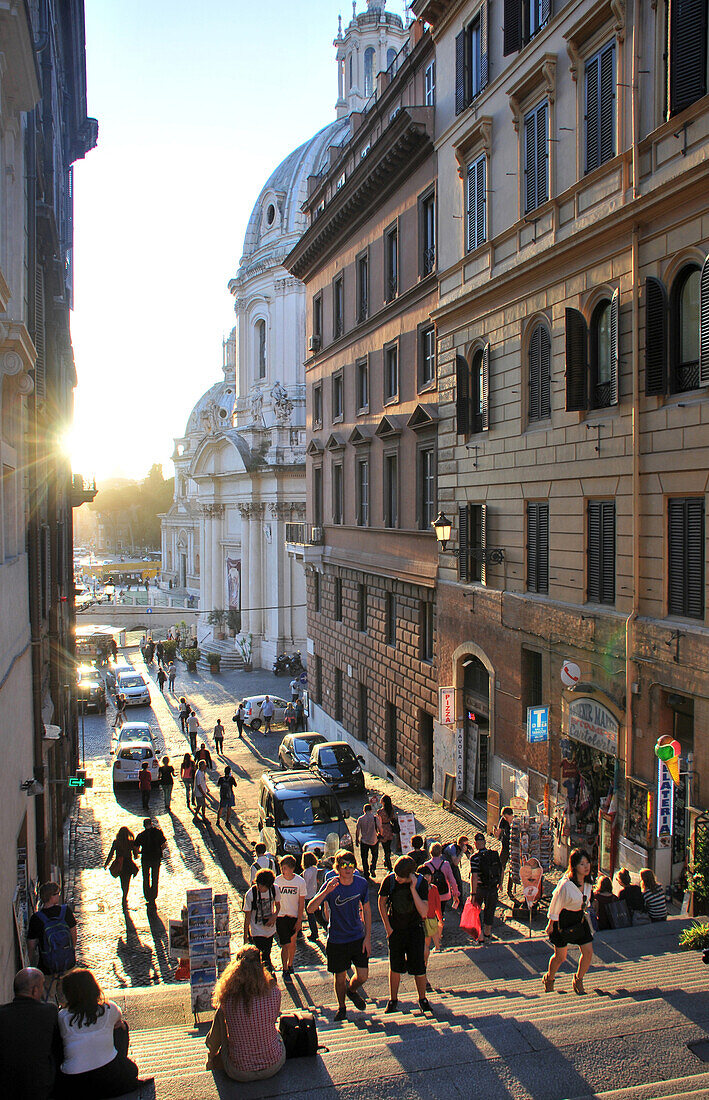 Santa Maria Loreto at Piazza Venezia, Rome, Italy