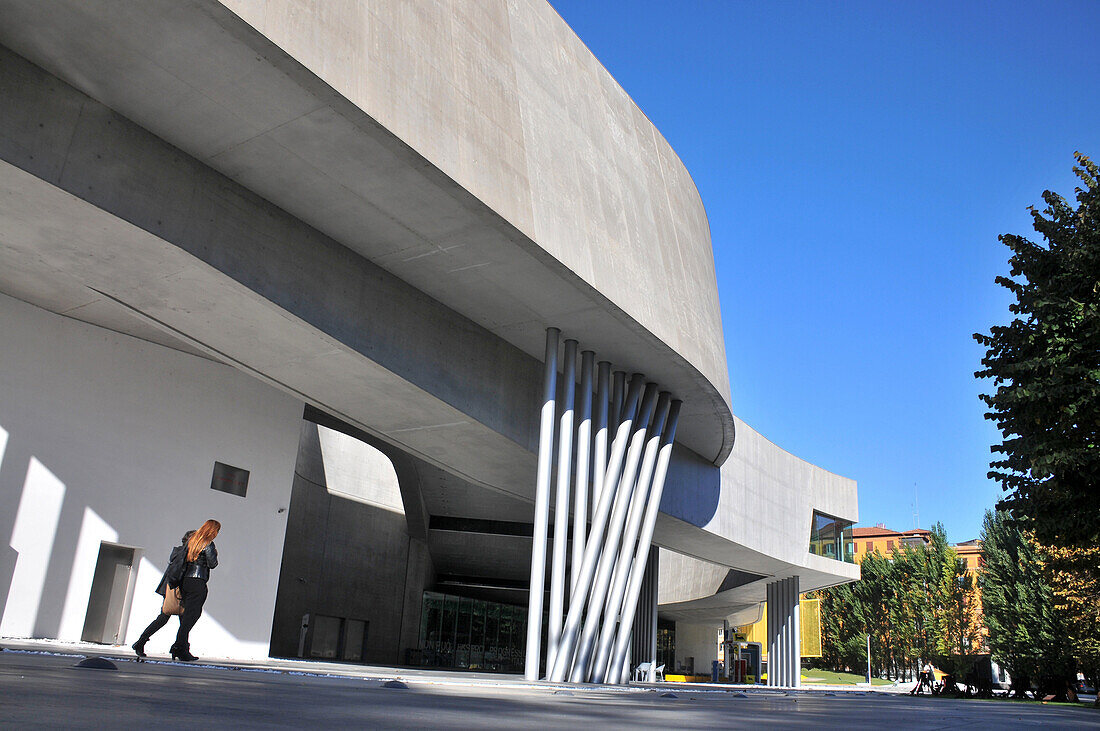 Museum Maxxi, National Museum of the 21st Century Arts in Rome, Italy