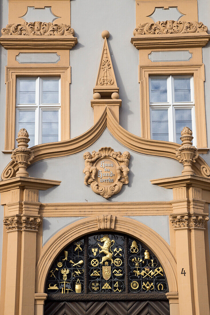 Haus des Handwerks building, Bamberg, Franconia, Bavaria, Germany