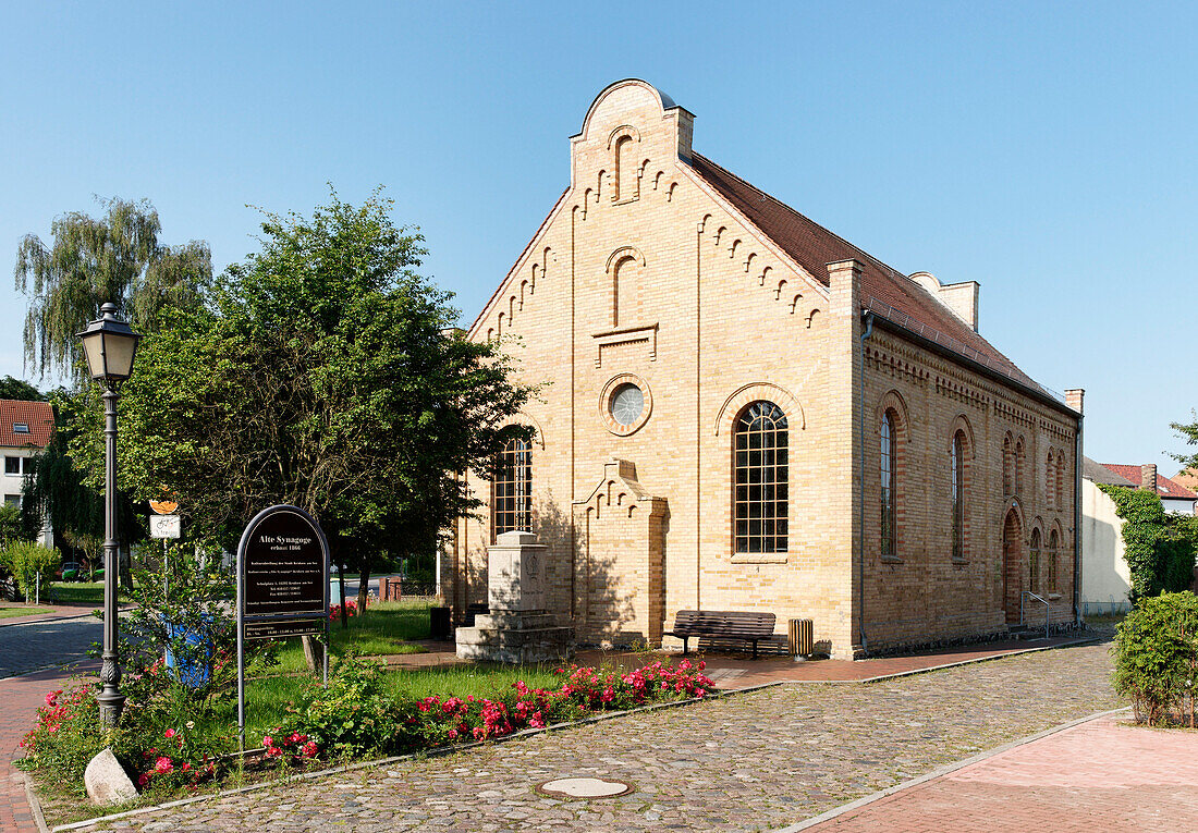 Old Synagogue, Krakow at the Lake, Mecklenburg-Western Pomerania, Germany