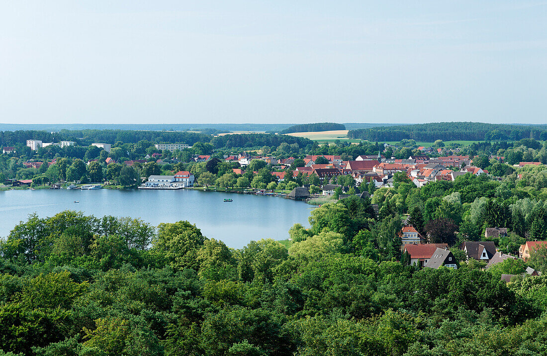 Krakower See, Stadt Krakow am See, Mecklenburg-Vorpommern, Deutschland