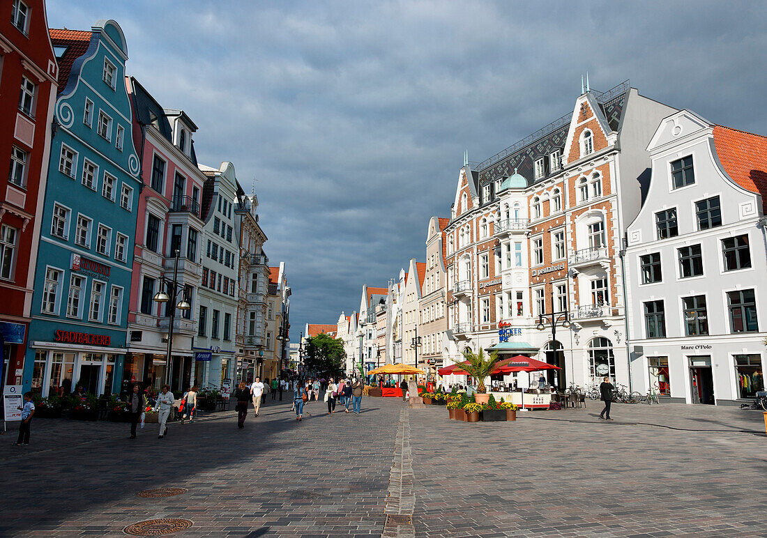 Kroepelin Street, Hanseatic City of Rostock, Mecklenburg-Western Pomerania, Germany