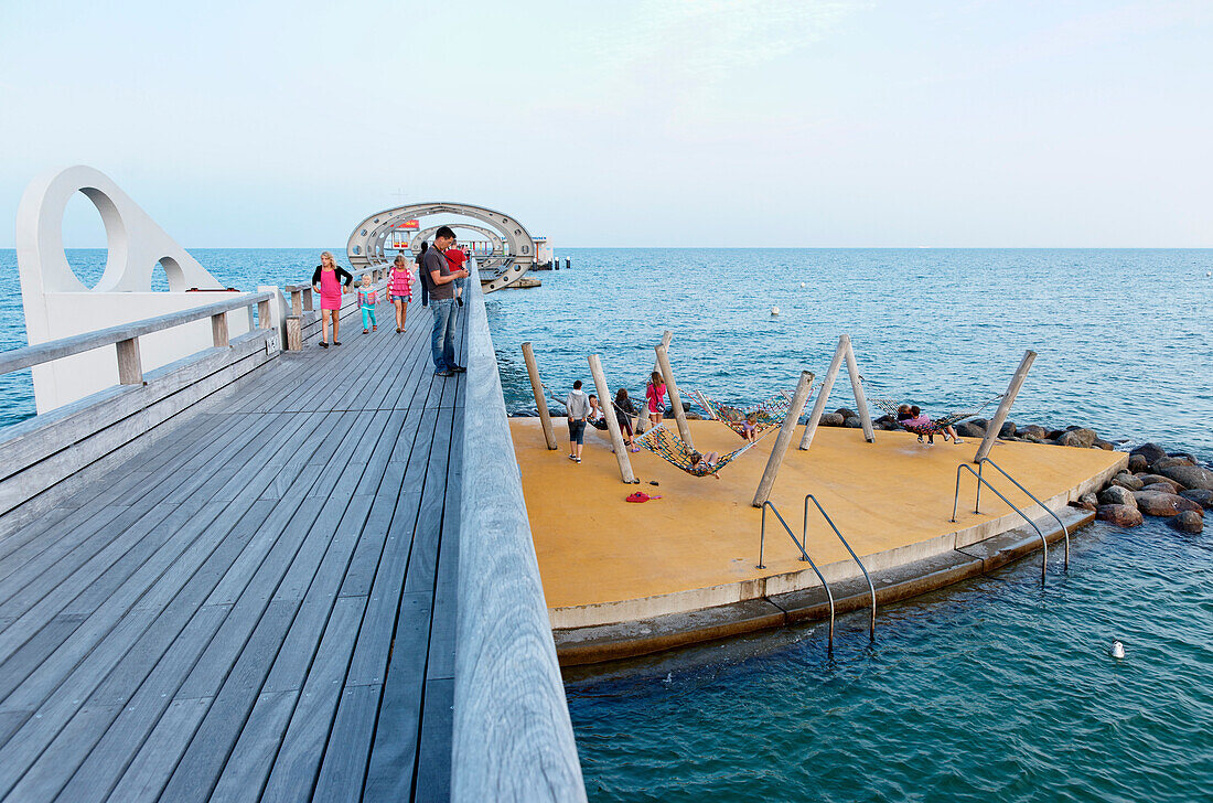 Seebrücke, Ostsee, Kellenhusen, Schleswig-Holstein, Deutschland