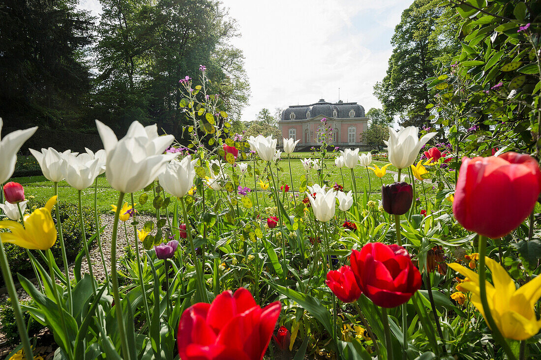 Schloss Benrath, Düsseldorf, Nordrhein-Westfalen, Deutschland