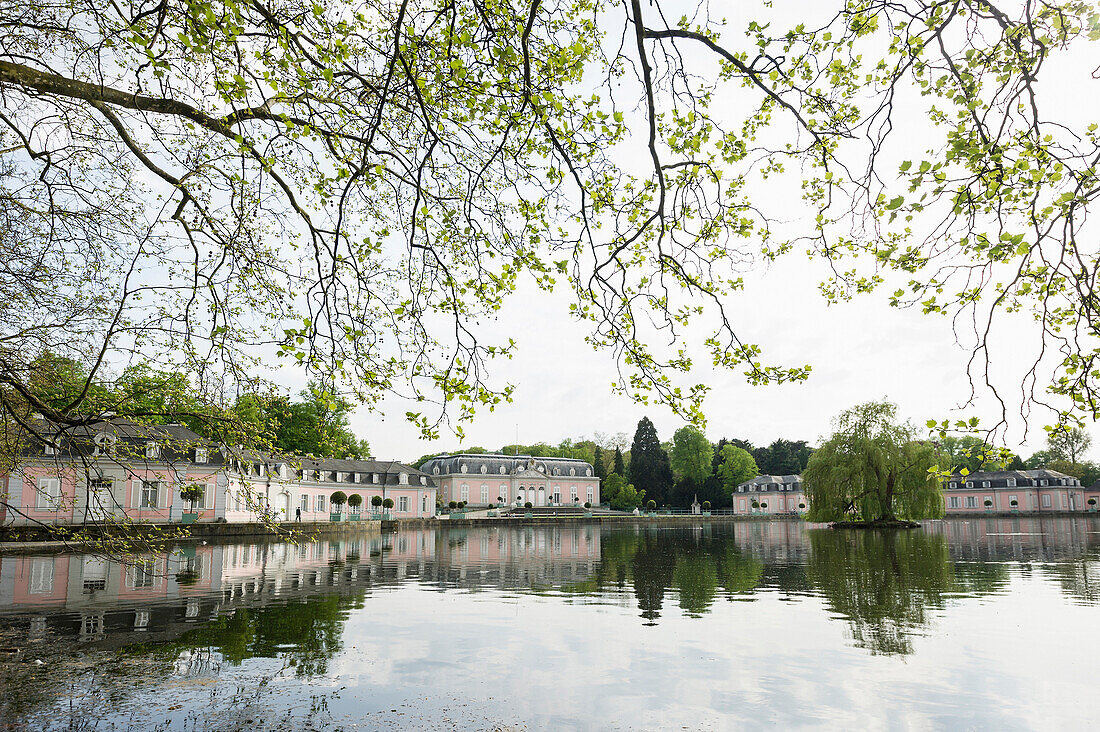 Schloss Benrath (Benrath Palace), Duesseldorf, North Rhine-Westphalia, Germany