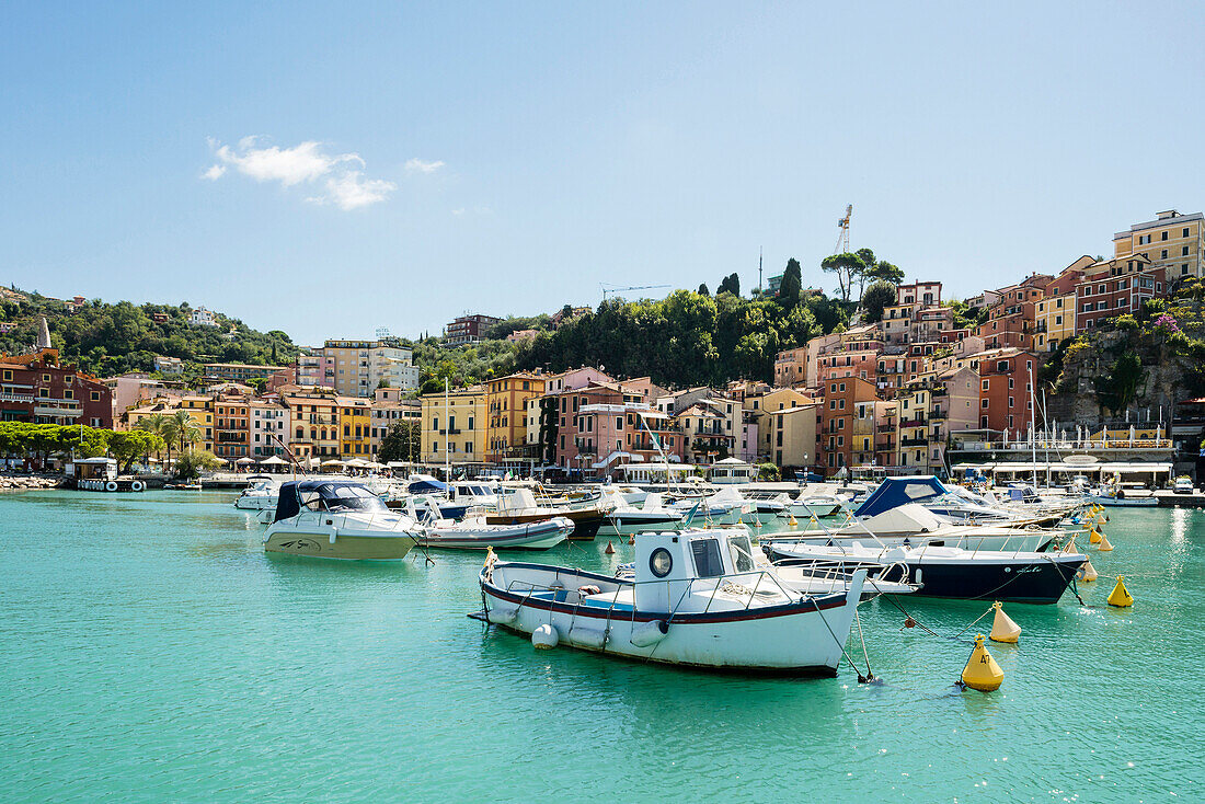 Hafen, Lerici, Provinz La Spezia, Ligurien, Italien