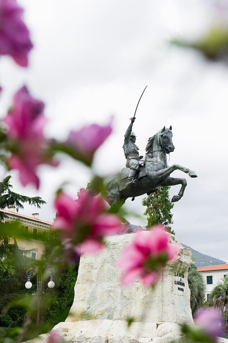 Garibaldi monument, Parco Pubblico, La Spezia, Liguria, Italia