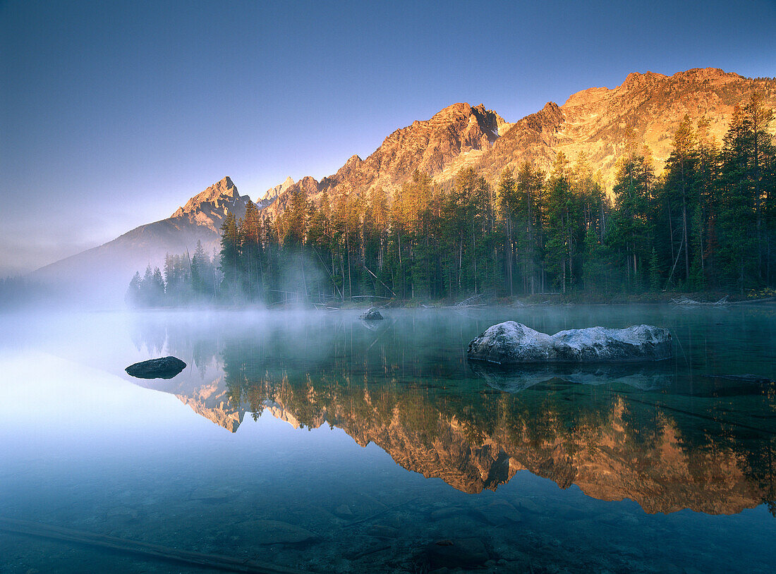 The Teton Range at String Lake, Grand Teton National Park, Wyoming