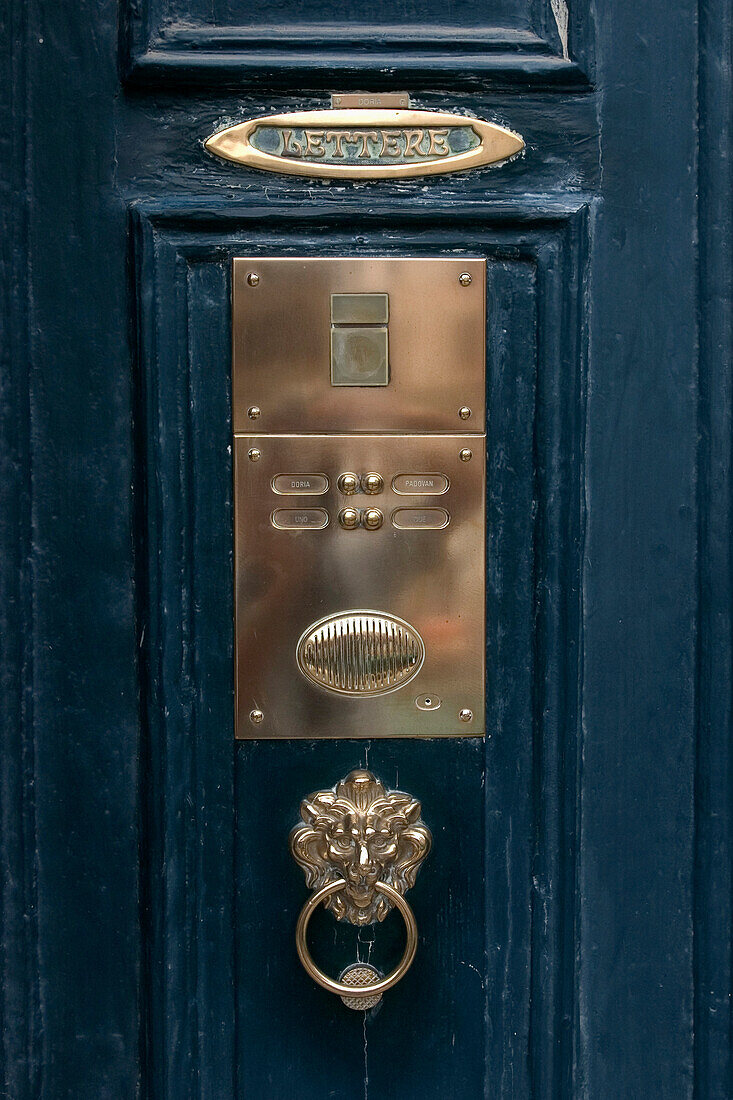 Door Bell, Venice, Italy.