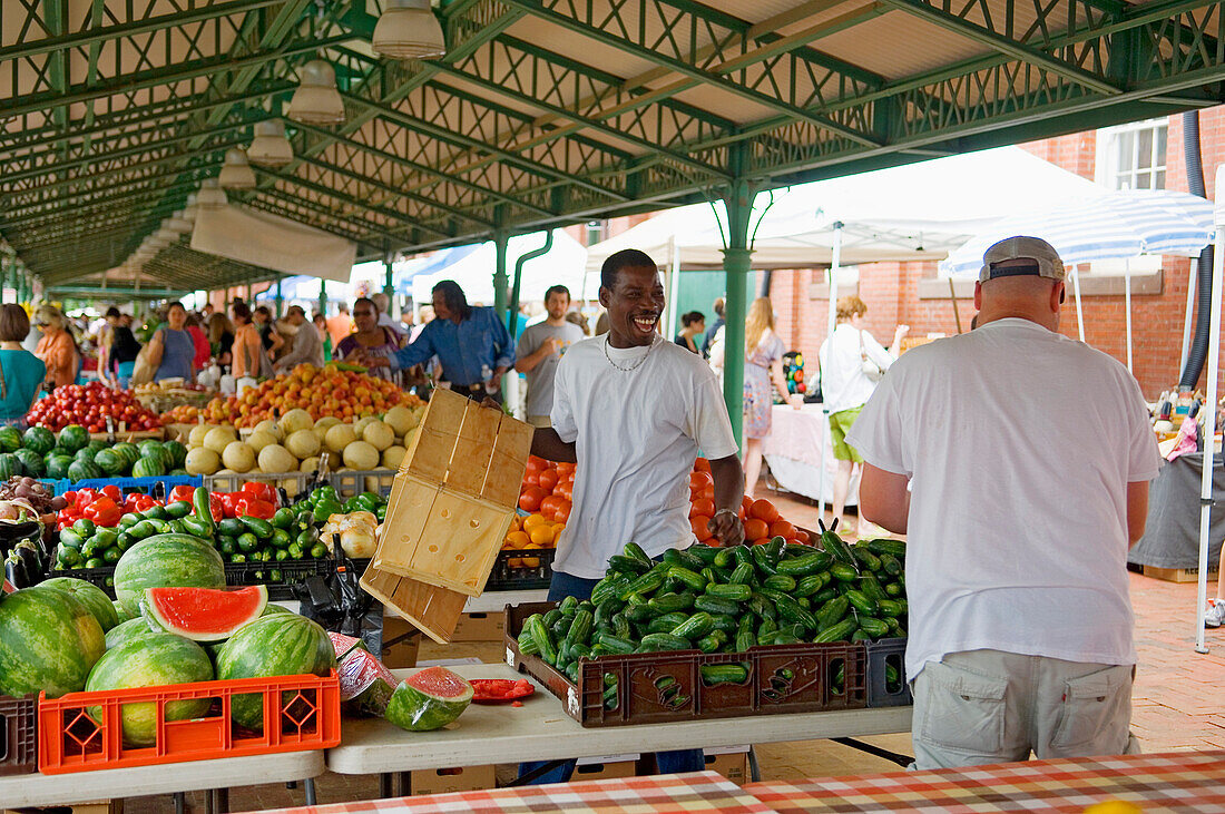 Eastern Market, Oldest Continually Operated Fresh Food Public Market, Washington DC, USA