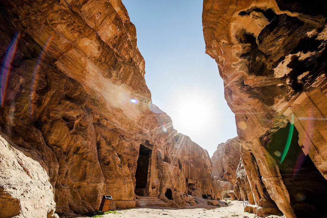 Siq el-Barid, Little Petra, Wadi Musa, Jordan, Middle East
