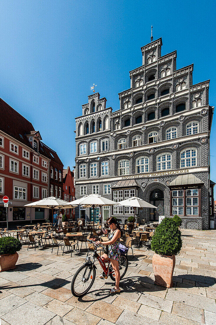 Chamber of Industry and Commerce building, Am Sande, Lueneburg, Lower Saxony, Germany