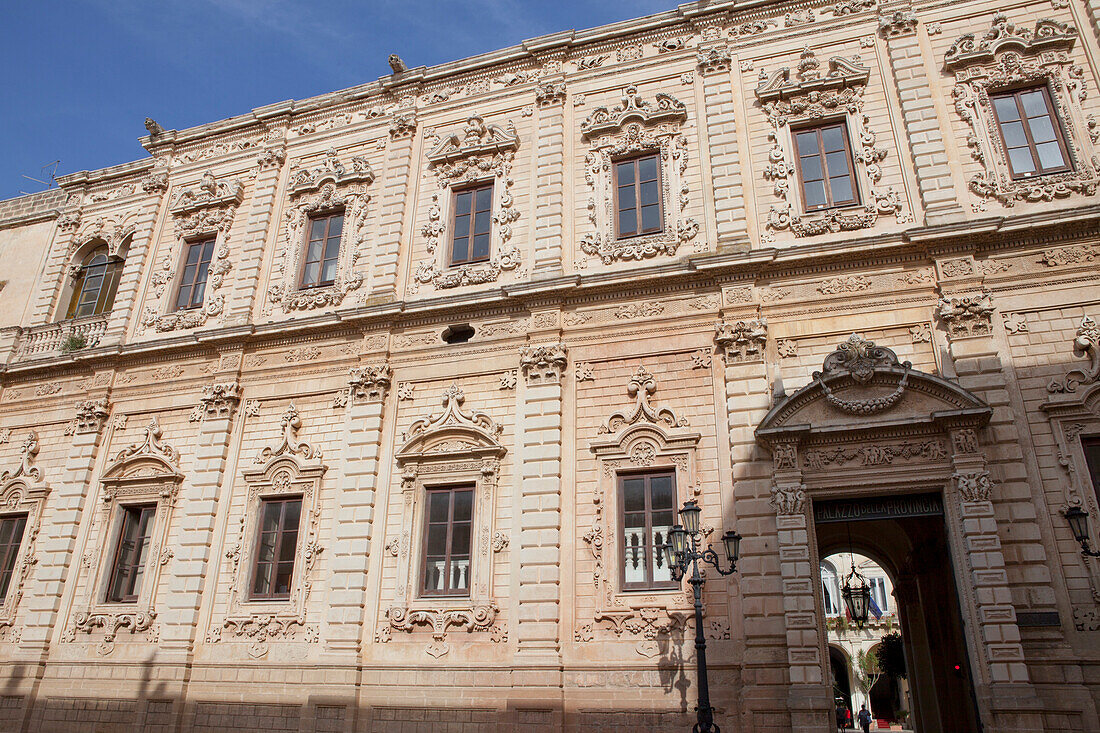 Barocke Altstadt von Lecce, Provinz Lecce, Region Apulien, Italien, Europa