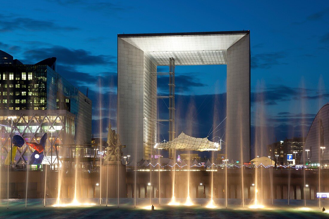 Le grand arche, La defense, Paris, France