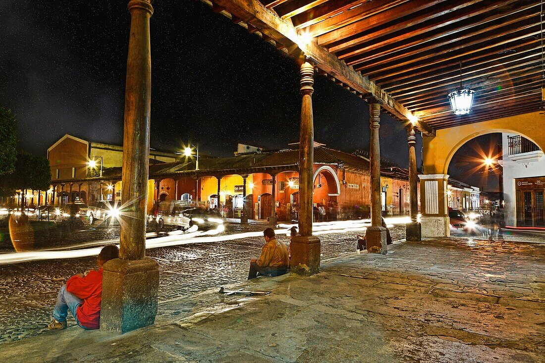 Town Square in antigua. guatemala