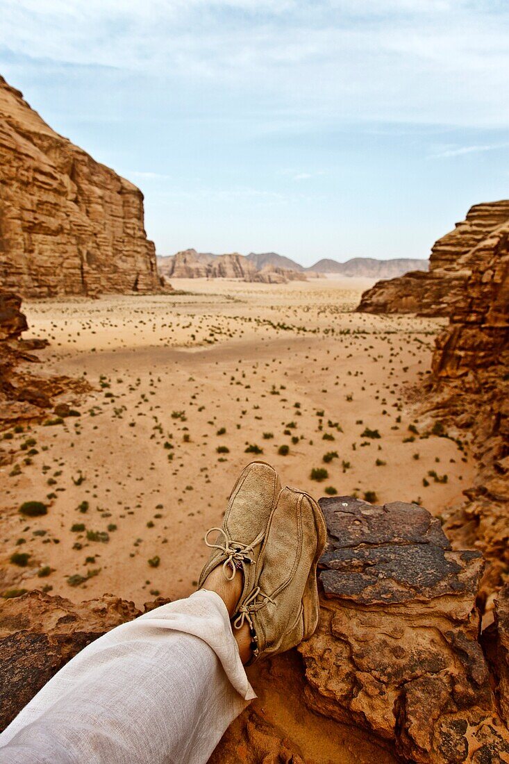 wadi rum desert. jordan.