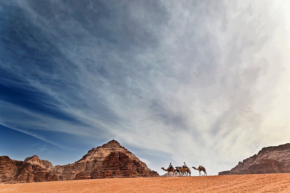 wadi rum desert. jordan.