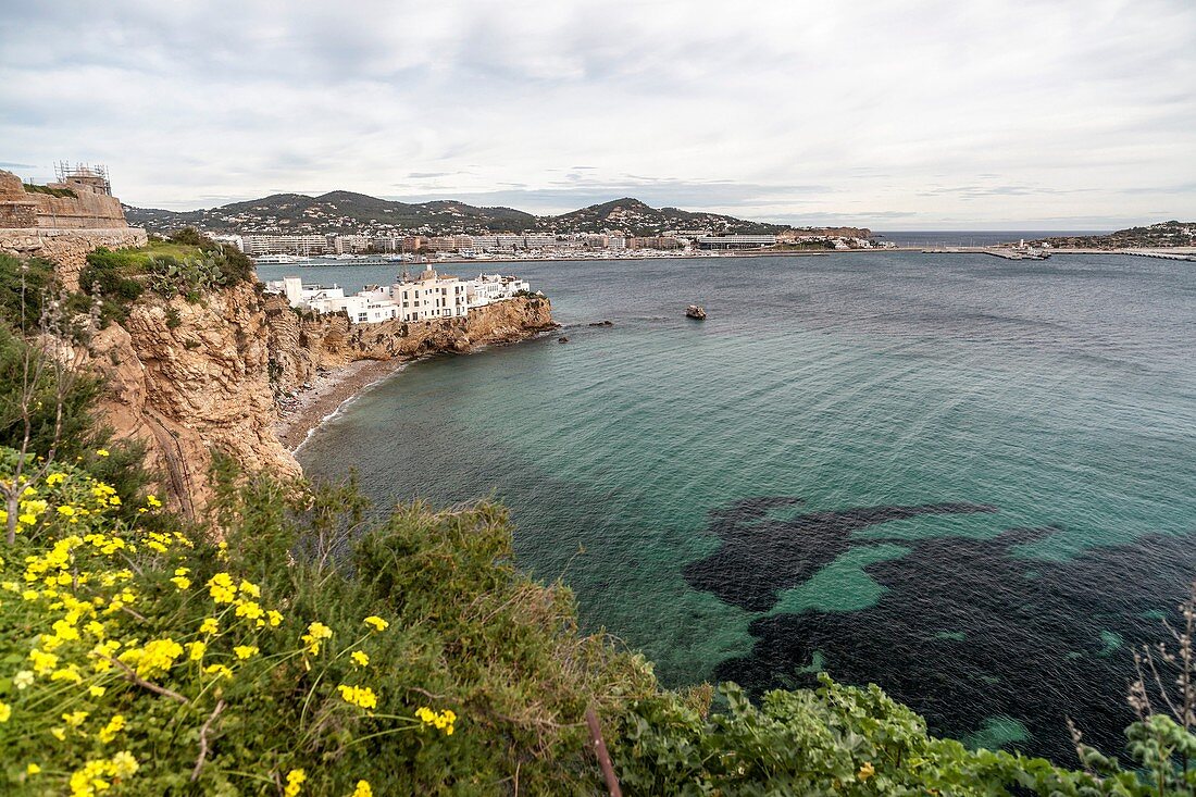 ibiza,balearic islands,spain old town,dalt vila