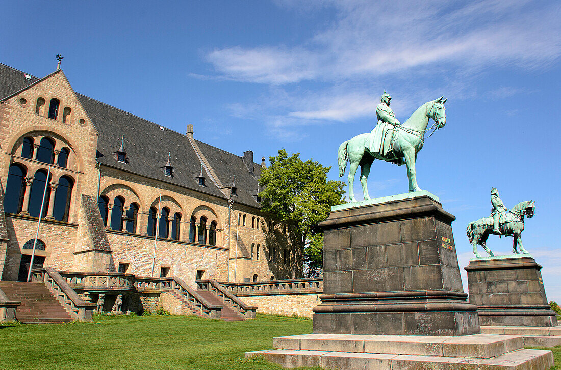 Imperial Palace of Goslar, Harz, Lower-Saxony, Germany, Europe