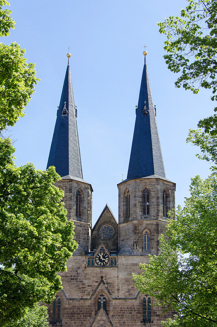 St. Cyriakus Kirche, Duderstadt,  Harz, Niedersachsen, Deutschland, Europa