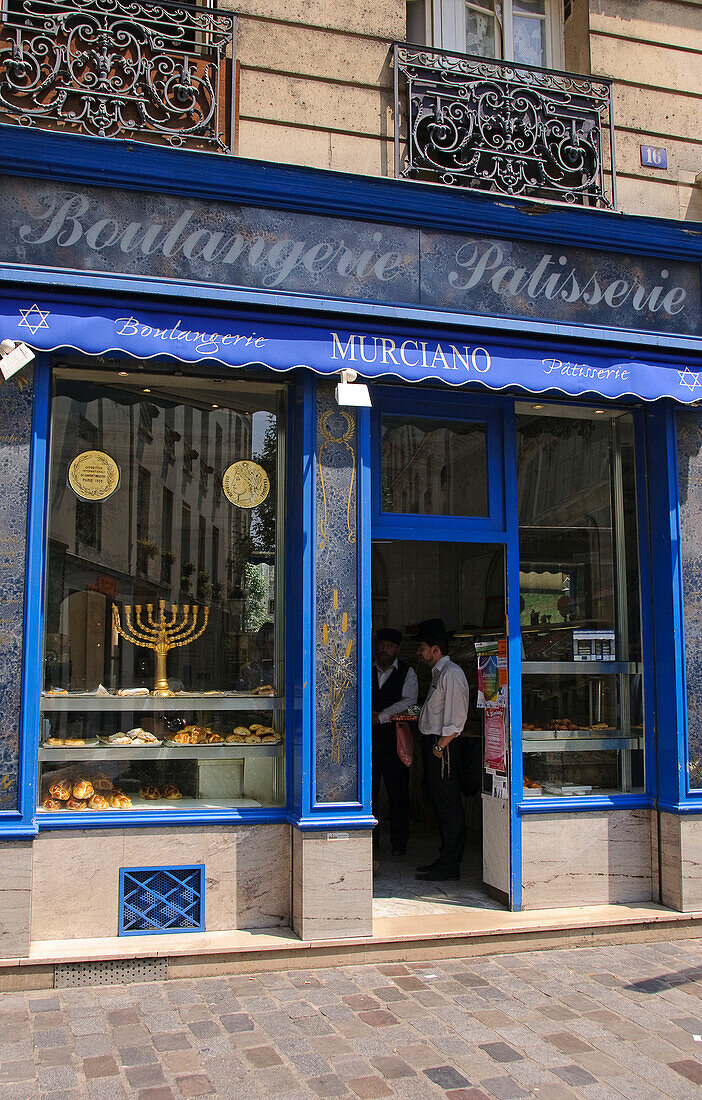 Boulangerie, Jewish shop in Quartier Marais, Paris, France, Europe