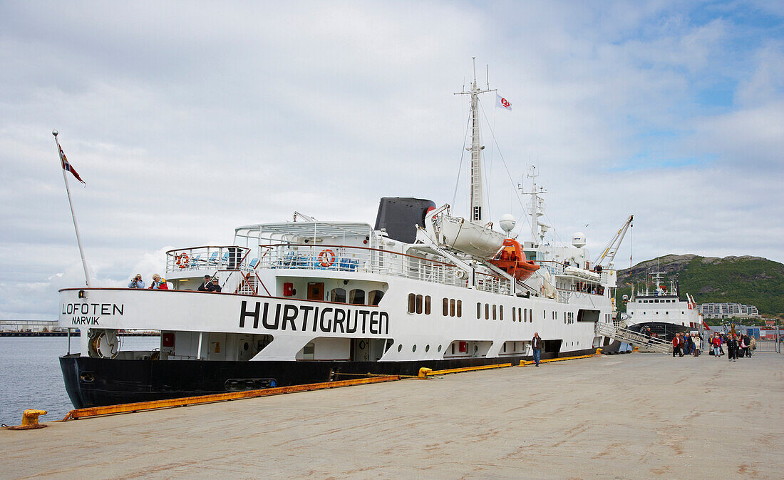 MS, Lofoten, Hurtigruten, Bodo, Province of Nordland, Nordland, Norway, Europe