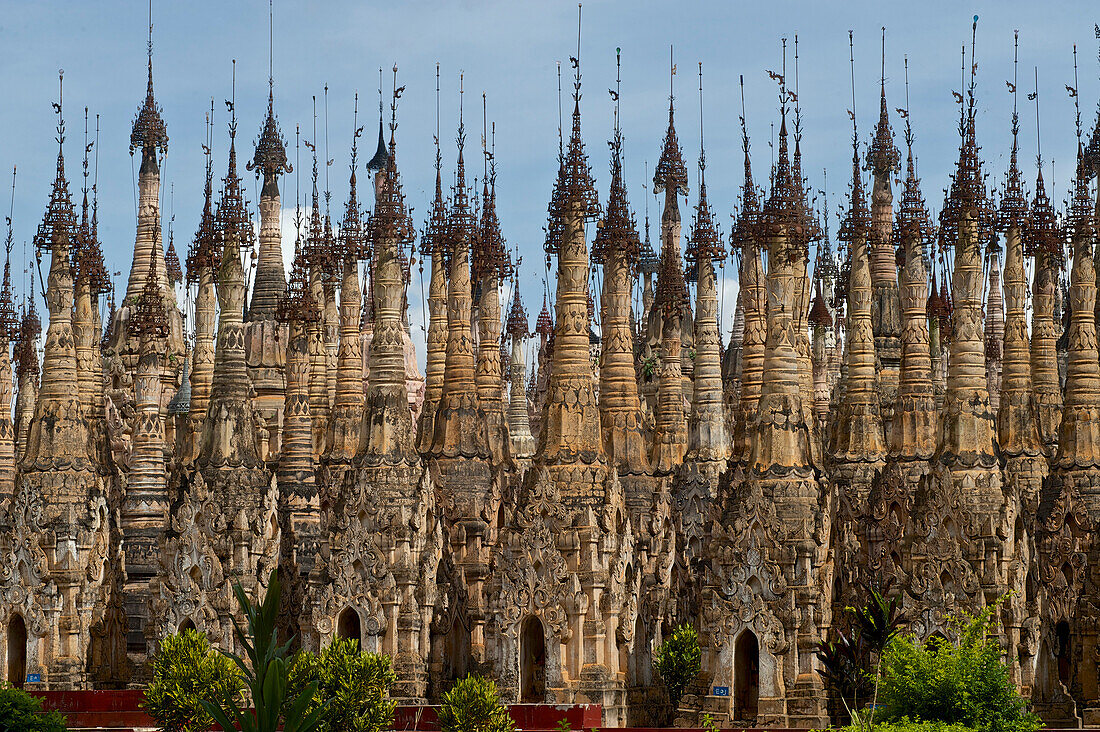 Kakku Pagodenfeld, Ausflug vom Inle See, Shan Staat, Myanmar, Burma