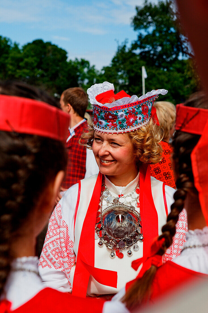 Song and dance festival, Tallinn, Estonia, Baltic States