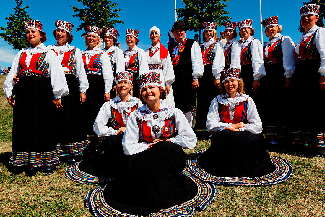 Song adn dance festival, Tallinn, Estonia, Baltic States