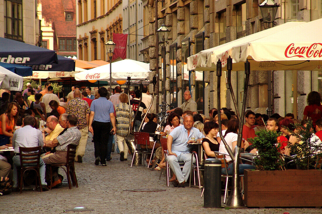 Bars and Restaurants, Leipzig, Saxony, Germany