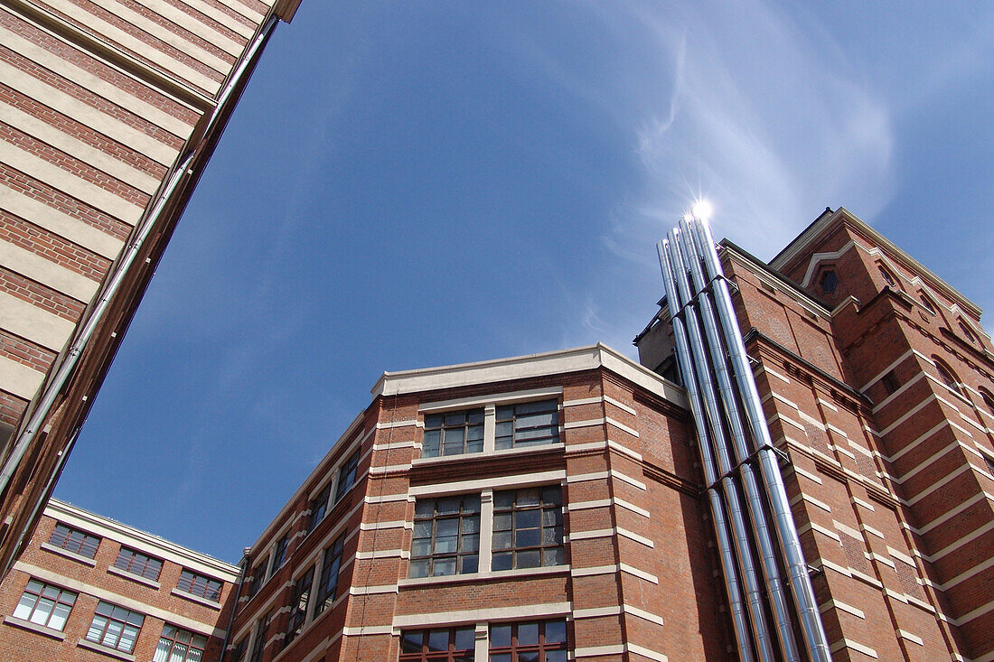 Industrial Building in Plagwitz, Leipzig, Saxony, Germany