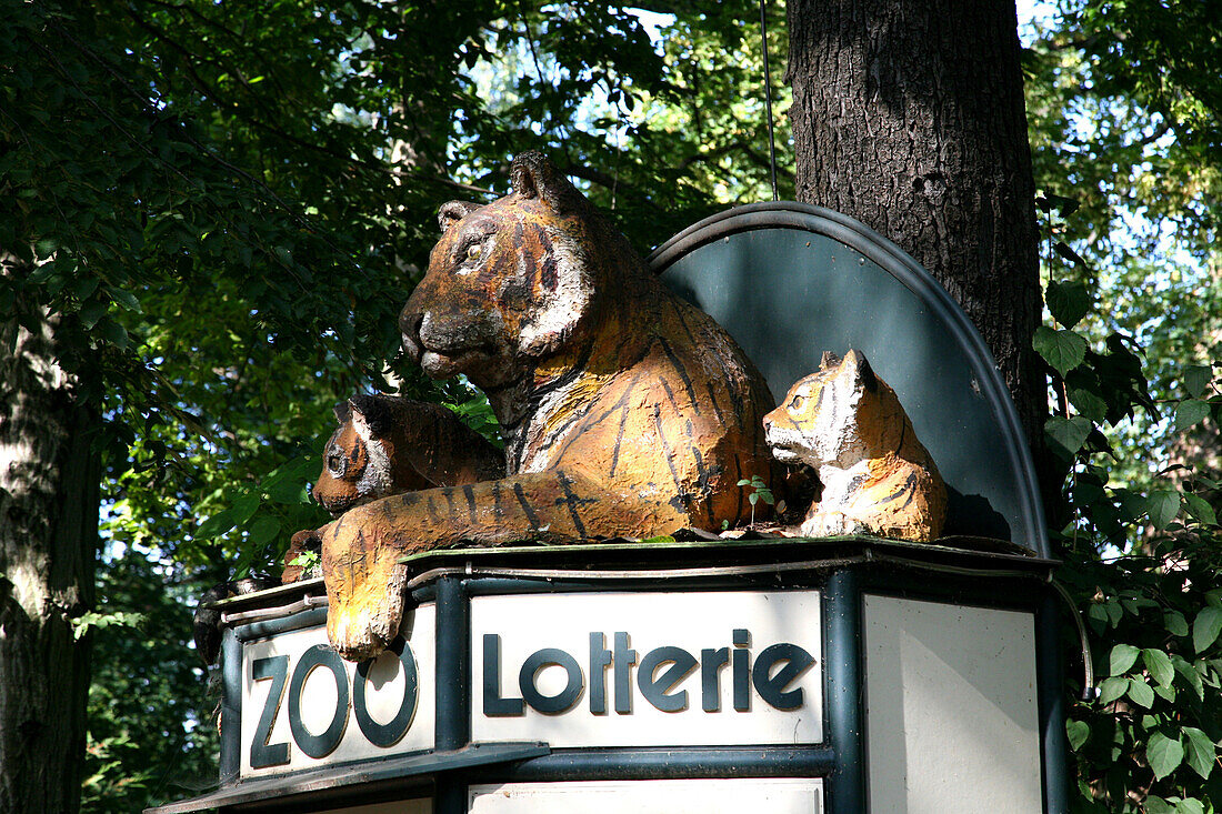 Zoo Lotterie, Leipzig, Sachsen, Deutschland