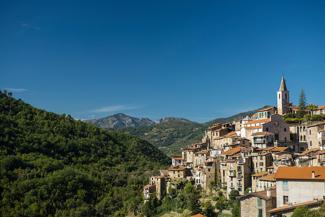 Apricale, Val Nervia, province of Imperia, Italian Riviera, Liguria, Italy