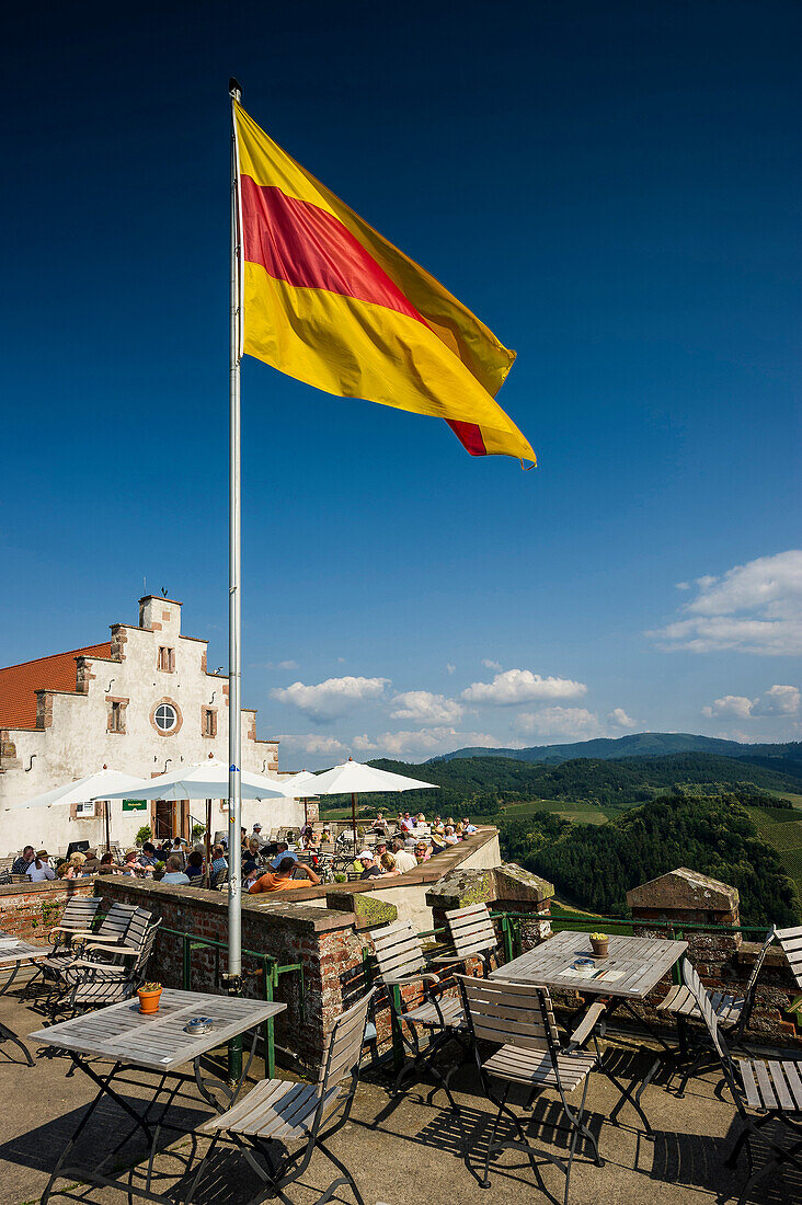 Burg Staufenberg, Durbach, Ortenau, Schwarzwald, Baden-Württemberg, Deutschland