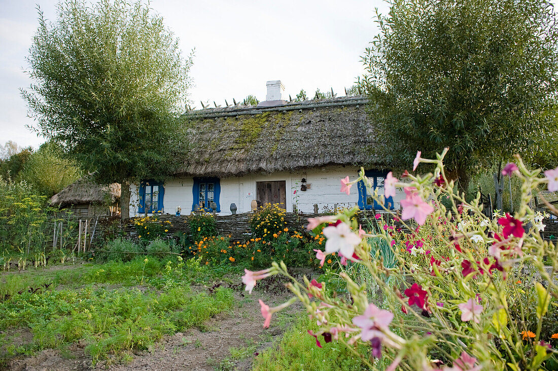 Haus mit Garten, Siolo Budy, Bialowieza-Nationalpark, Woiwodschaft Podlachien, Polen