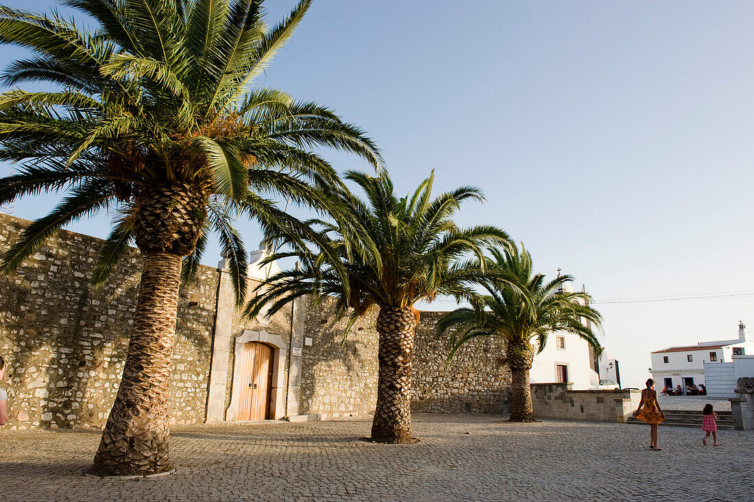 Gate to fortress, Cacela Velha, Algarve, Portugal