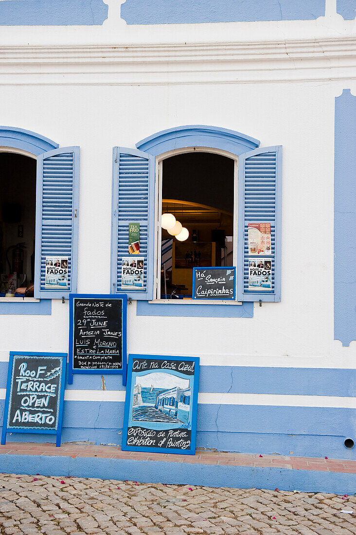 Restaurant, Cacela Velha, Algarve, Portugal