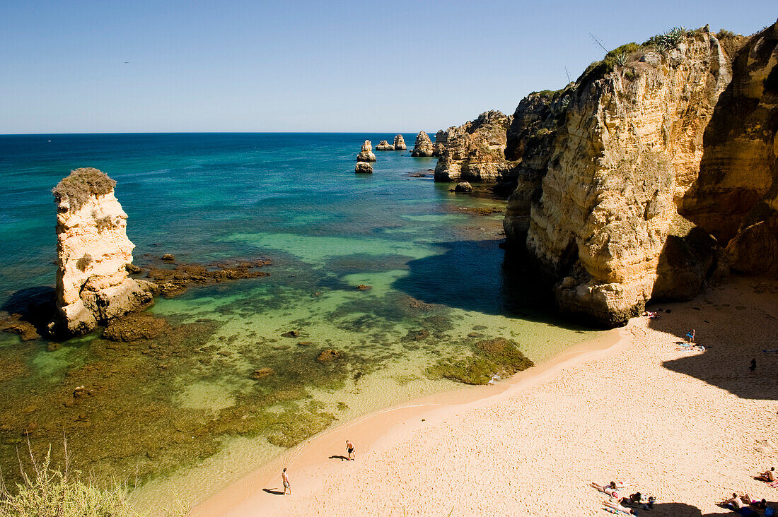 Beach, Ponta da Piedade, Lagos, Algarve, Portugal